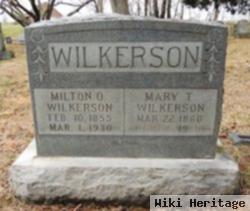 Mary Tate Sublett Wilkerson