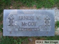 Ernest W Mccoy