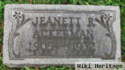 Jeanett R. Ackerman