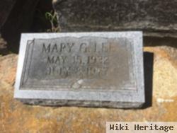 Mary G Lee