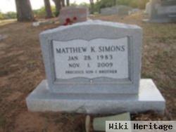 Mathew K. Simons