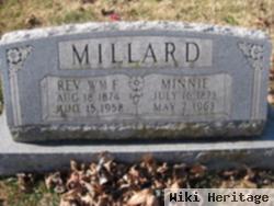 Rev Wm F. Millard