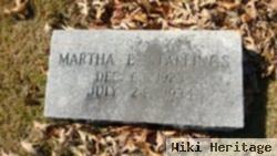 Martha E Stallings