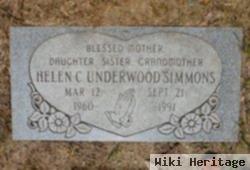 Helen C Underwood Simmons