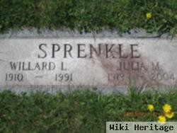 Willard L Sprenkle