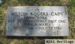 Milton Rogers Cady