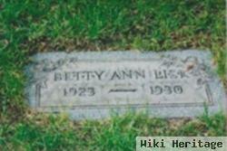 Betty Ann Lisk