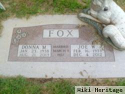 Joseph Waldon "joe" Fox