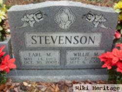 Earl M Stevenson