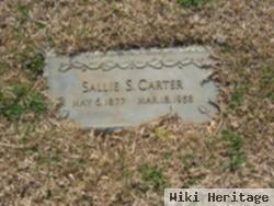 Sallie M Smith Carter