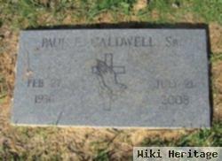 Paul Edward Caldwell, Sr