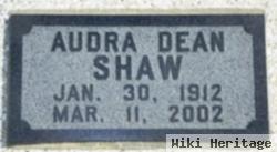 Audra Dean Shaw