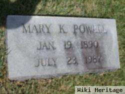 Mary K Powell