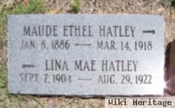 Maude Ethel Cornelius Hatley