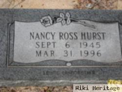 Nancy Ross Hurst