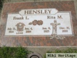 Rita M. Hensley