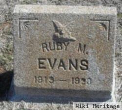 Ruby M Evans