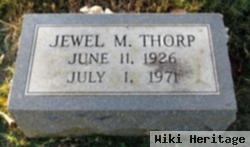 Jewel M Thorp