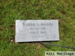 Harold G. Wilson