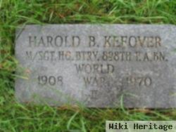 Sgt Harold Blythe "boots" Kefover