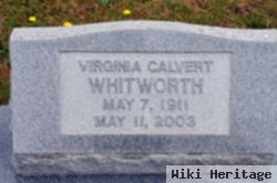 Virginia Calvert Whitworth