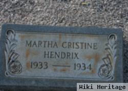 Martha Cristine Hendrix