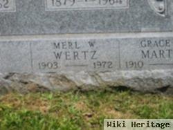 Merl W Wertz