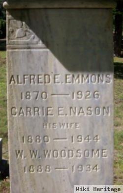 Alfred E Emmons