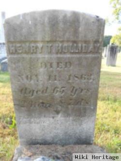 Henry T. Holliday