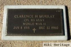 Clarence H Murray