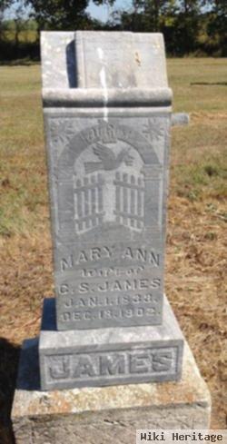 Mary Ann Swan James