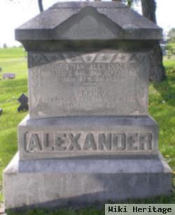 Sarah V Keen Alexander