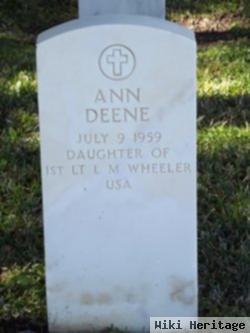 Ann Deene Wheeler