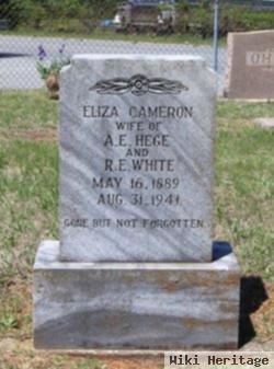 Eliza Irene Cameron White