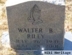 Walter Benny Riley