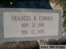 Frances B. Cowan