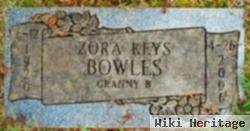 Zora "granny B" Keys Bowles