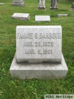 Fannie B Barbour