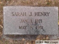 Sarah J Henry