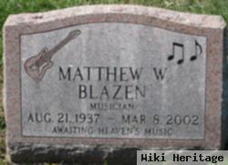 Matthew W. Blazen