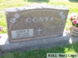 John K Gonya