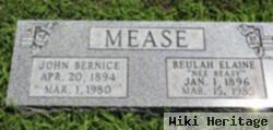 John Bernice Mease