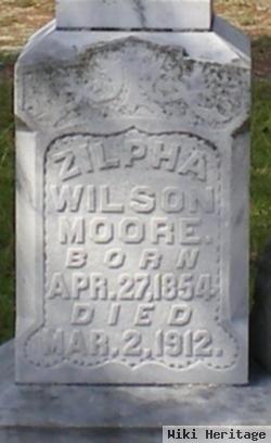 Zilpha Wilson Moore