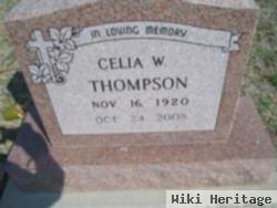 Celia W Thompson