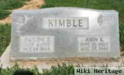 Pauline Elizabeth Jingst Kimble