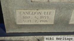 Langdon Lee Bizzell