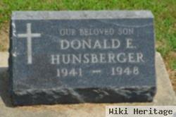 Donald Eugene Hunsberger