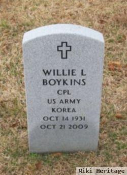 Willie L Boykins