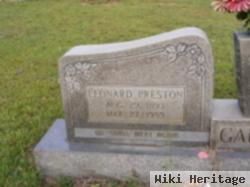 Leonard Preston Gardner, Sr