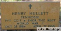 Henry Hullett